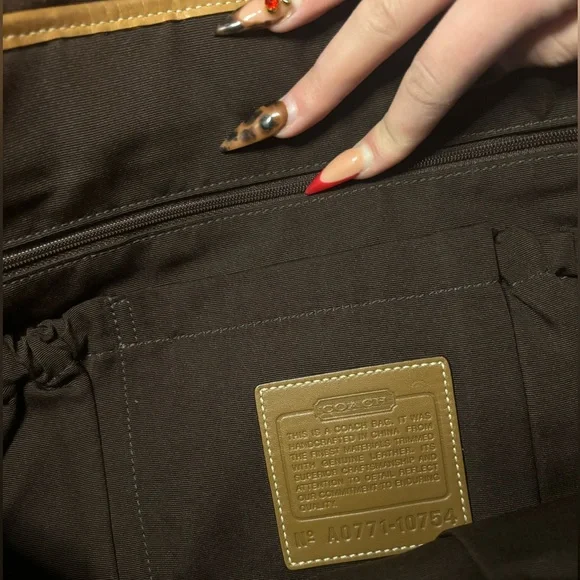 Coach Crossbody Diaper Bag - Picture 7 of 7